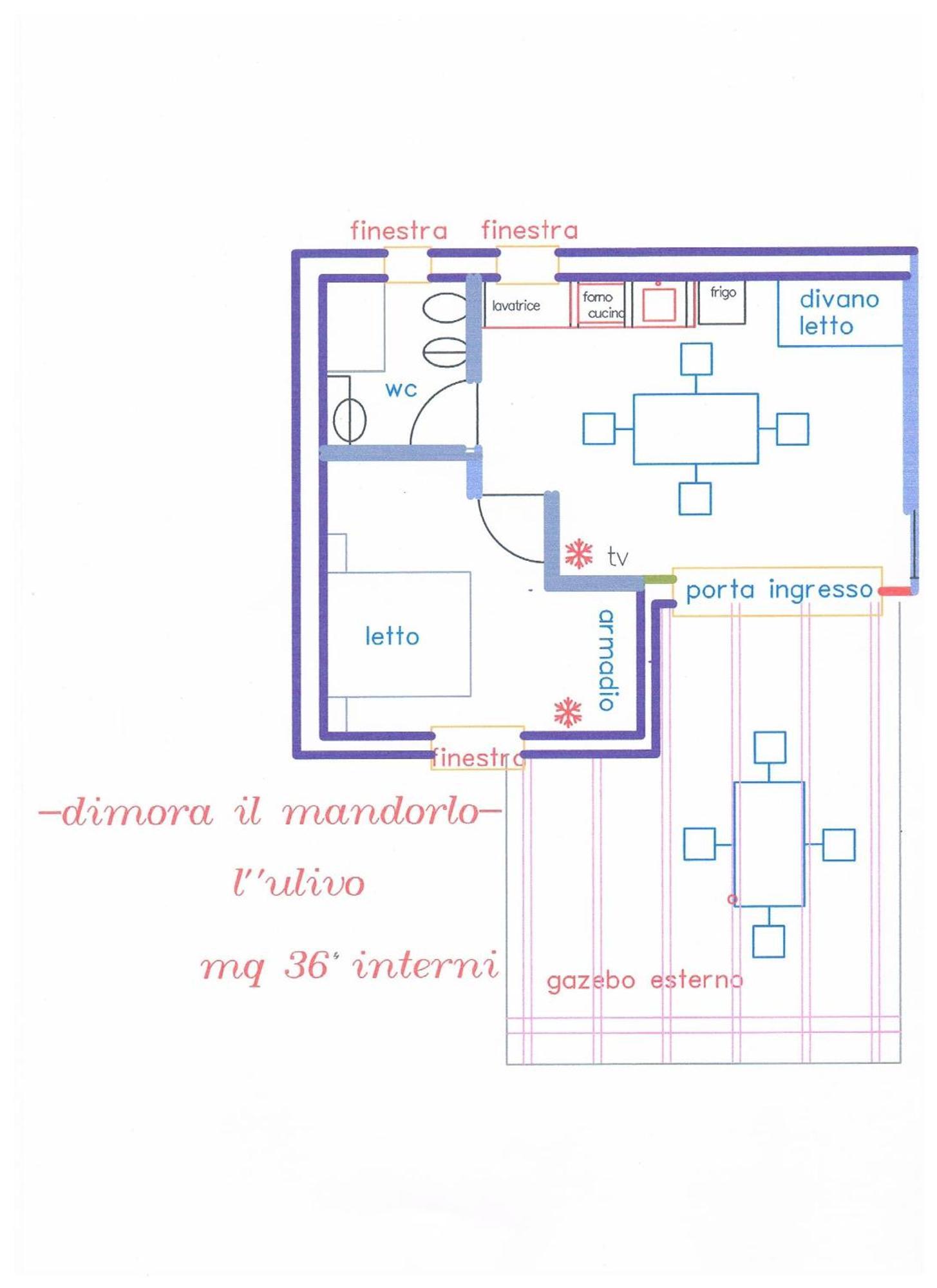 Dimora Il Mandorlo Hotel Ostuni Bilik gambar